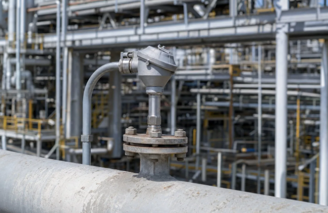 Kalibrasi instrumen suhu temperature sensor thermocouple RTD kilang industri Kalimantan