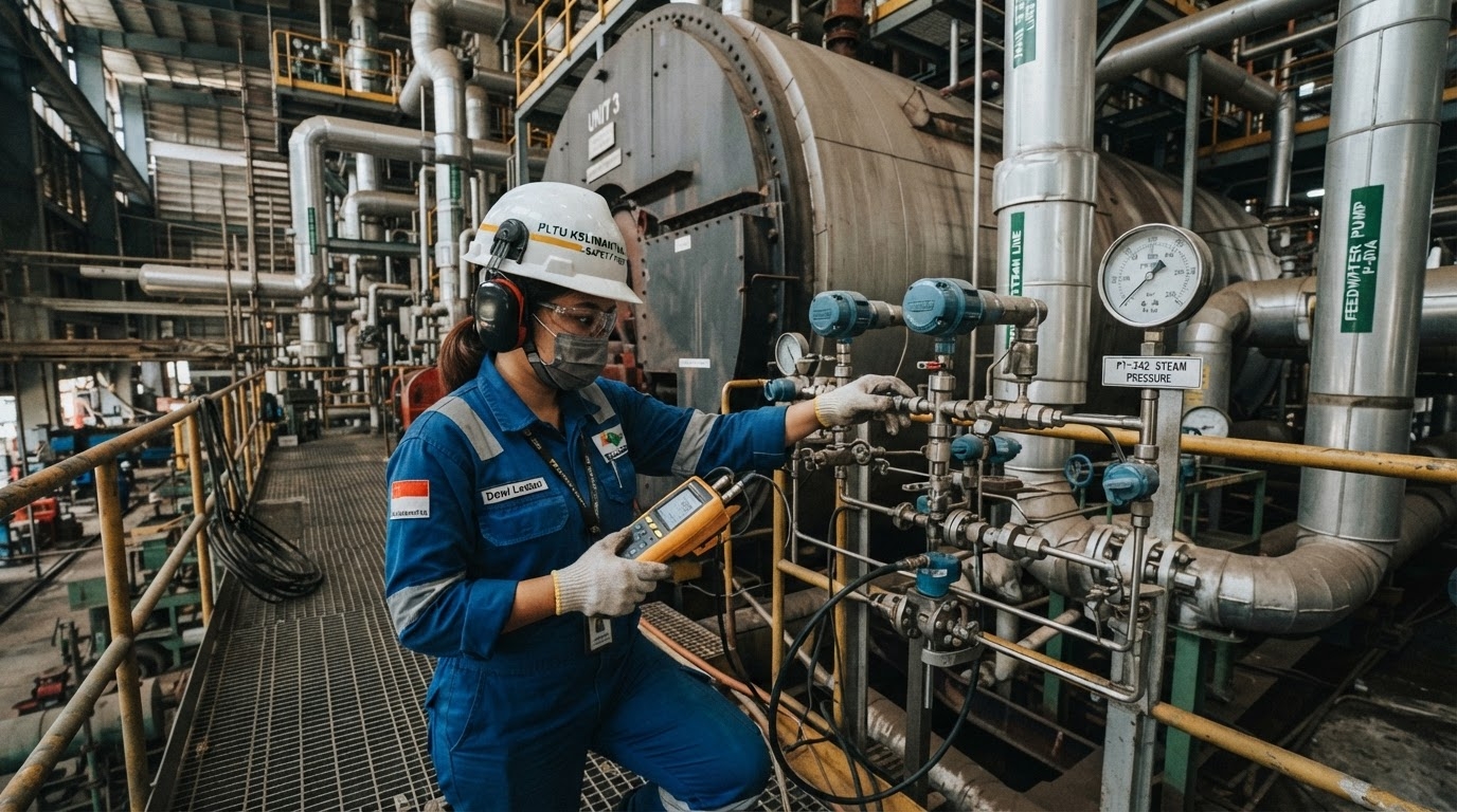 Otomatisasi Boiler Biomassa Kelapa Sawit Menggunakan Sistem PLC SCADA - PT BEB