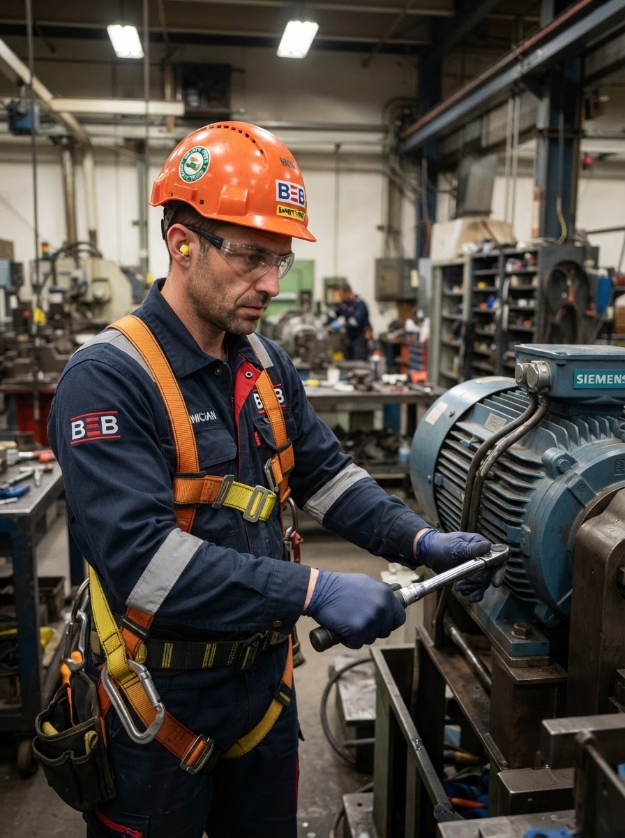 Teknisi rewinding motor listrik Balikpapan PT BEB